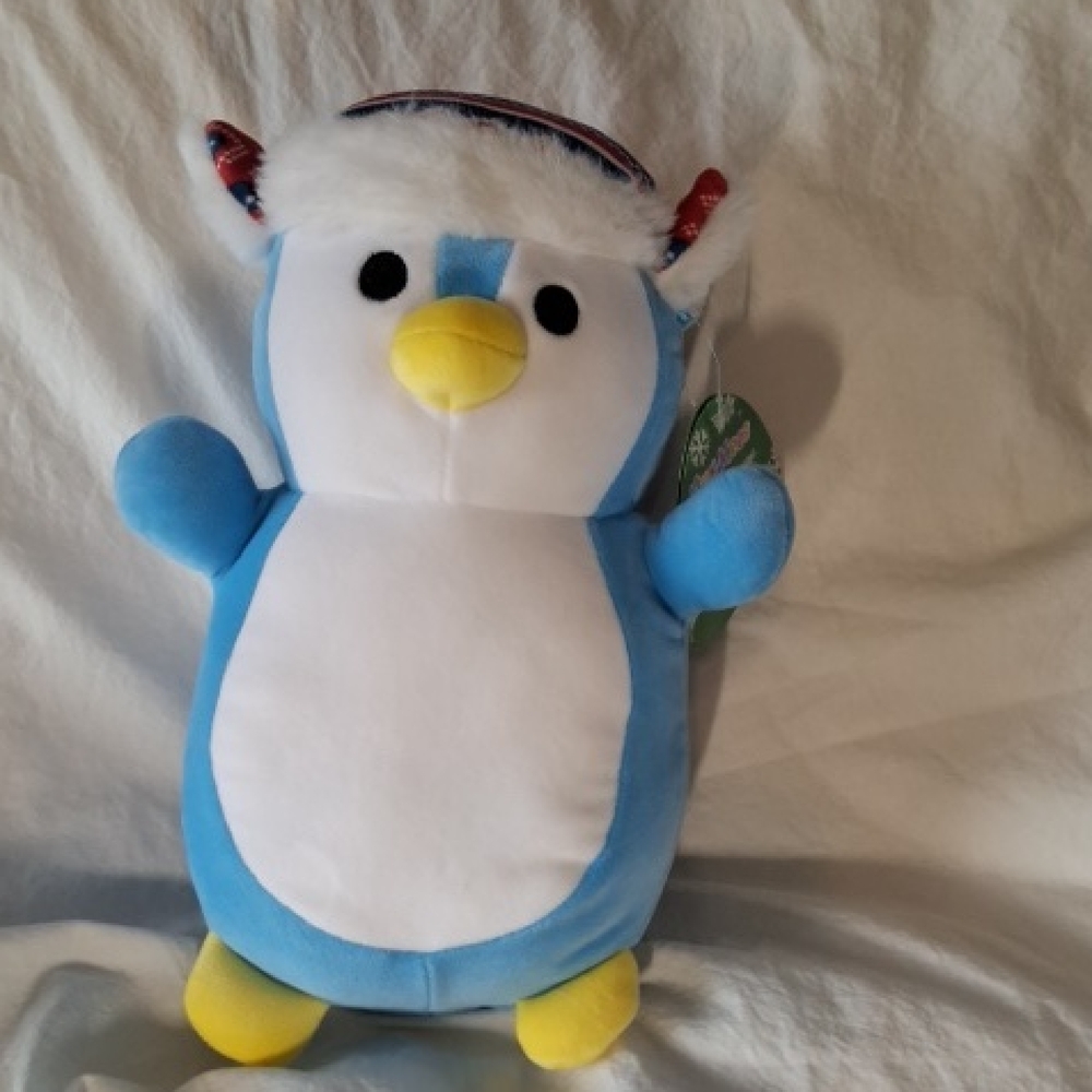 Squishmallows Hugmees Puff the Penguin, NWT